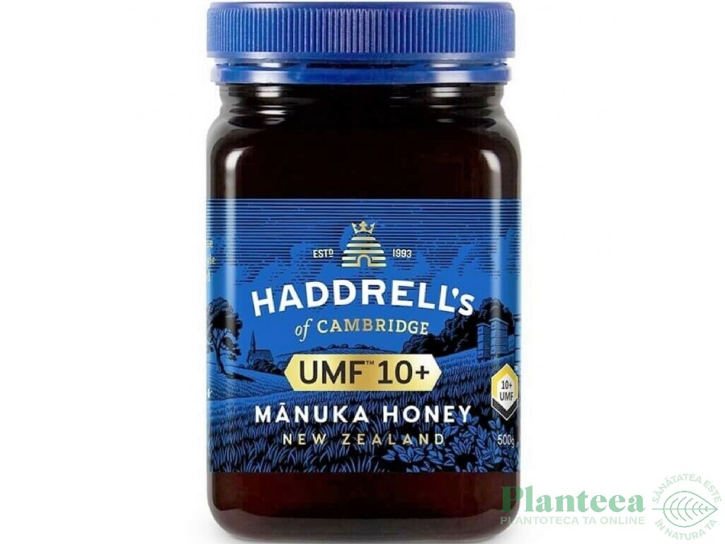 Miere manuka umf10+ [mgo250+] 500g - HADDRELL`S