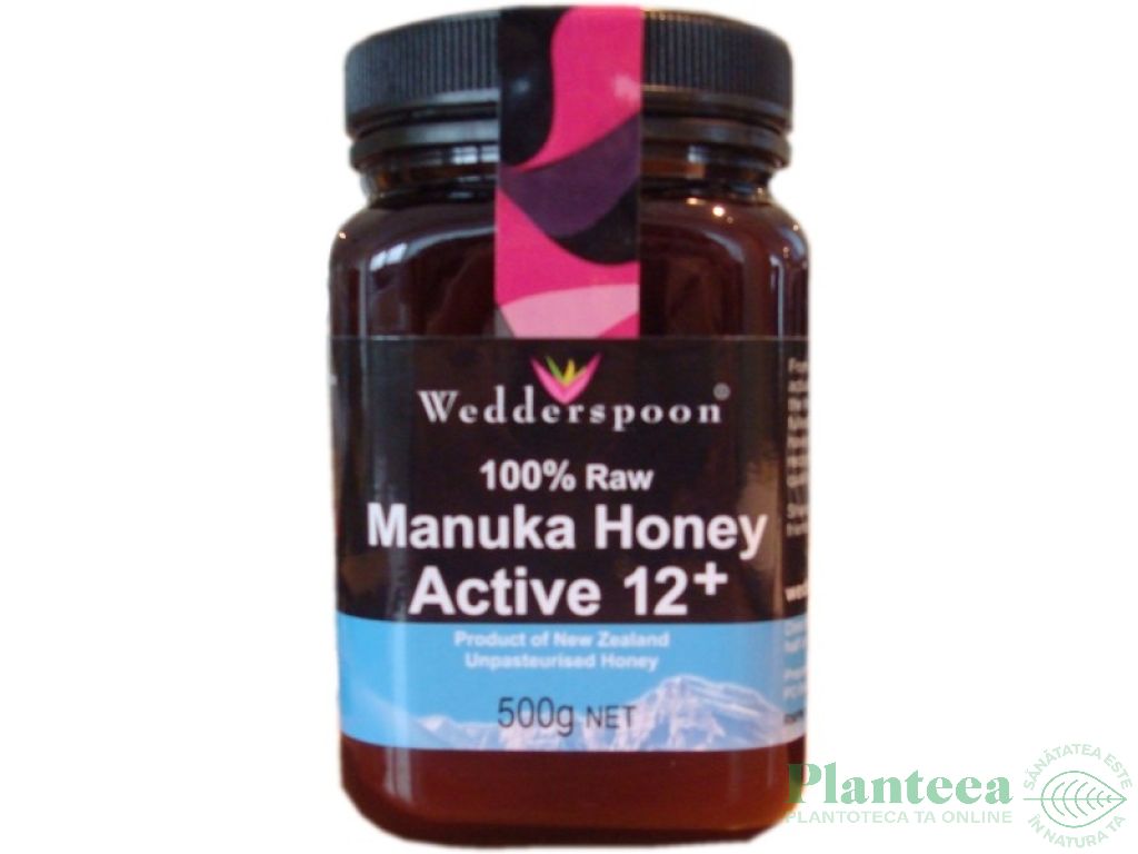 Miere Manuka KFactor12+ raw 500g - WEDDERSPOON