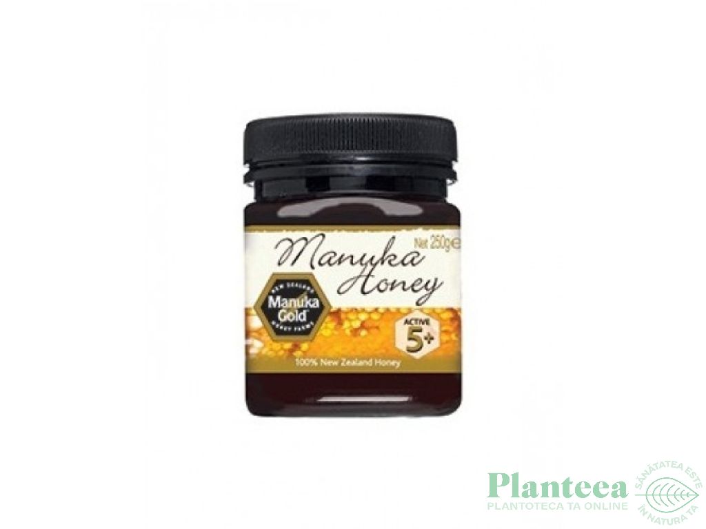 Miere Manuka umf5+ 250g - MANUKA GOLD