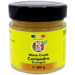 Miere coriandru cruda eco 300g - SOLARIS BIO