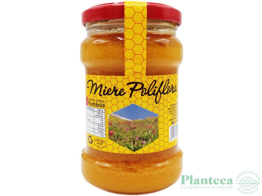 Miere poliflora 400g - APISALECOM