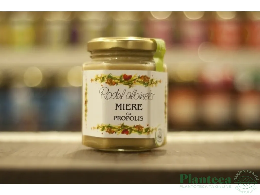 Miere cu propolis 250g - PRISACA