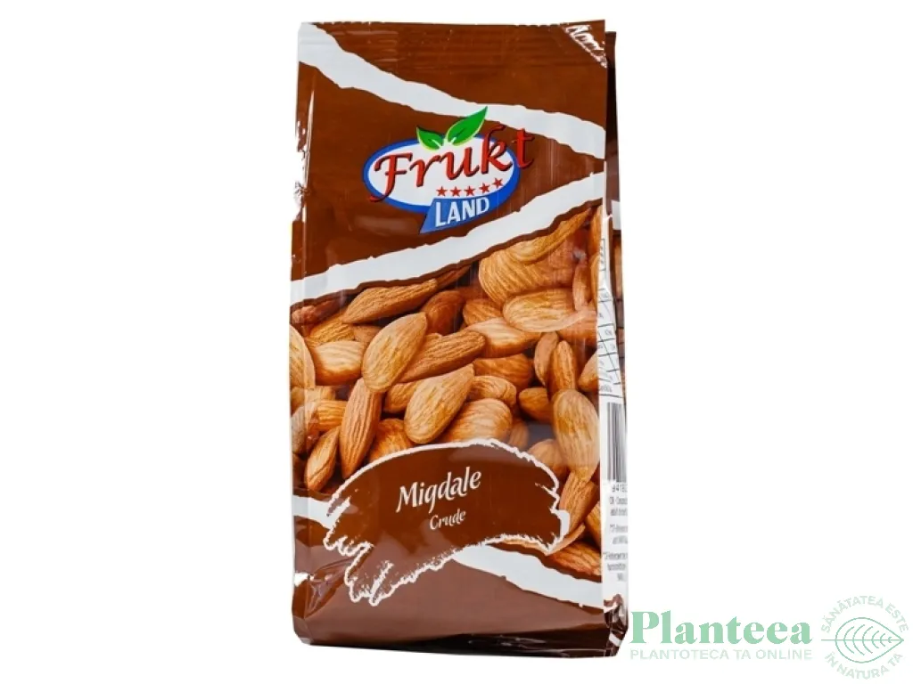 Migdale crude necojite 250g - FRUKT LAND