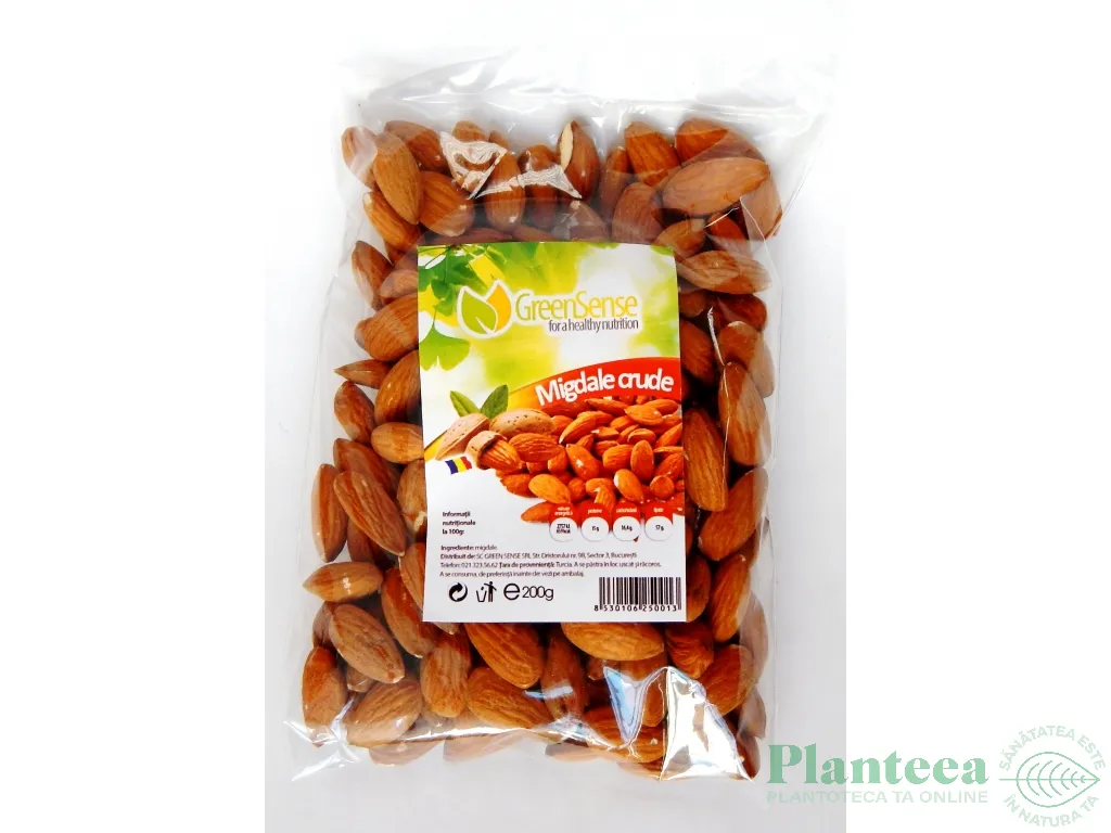 Migdale crude necojite 200g - GREEN SENSE