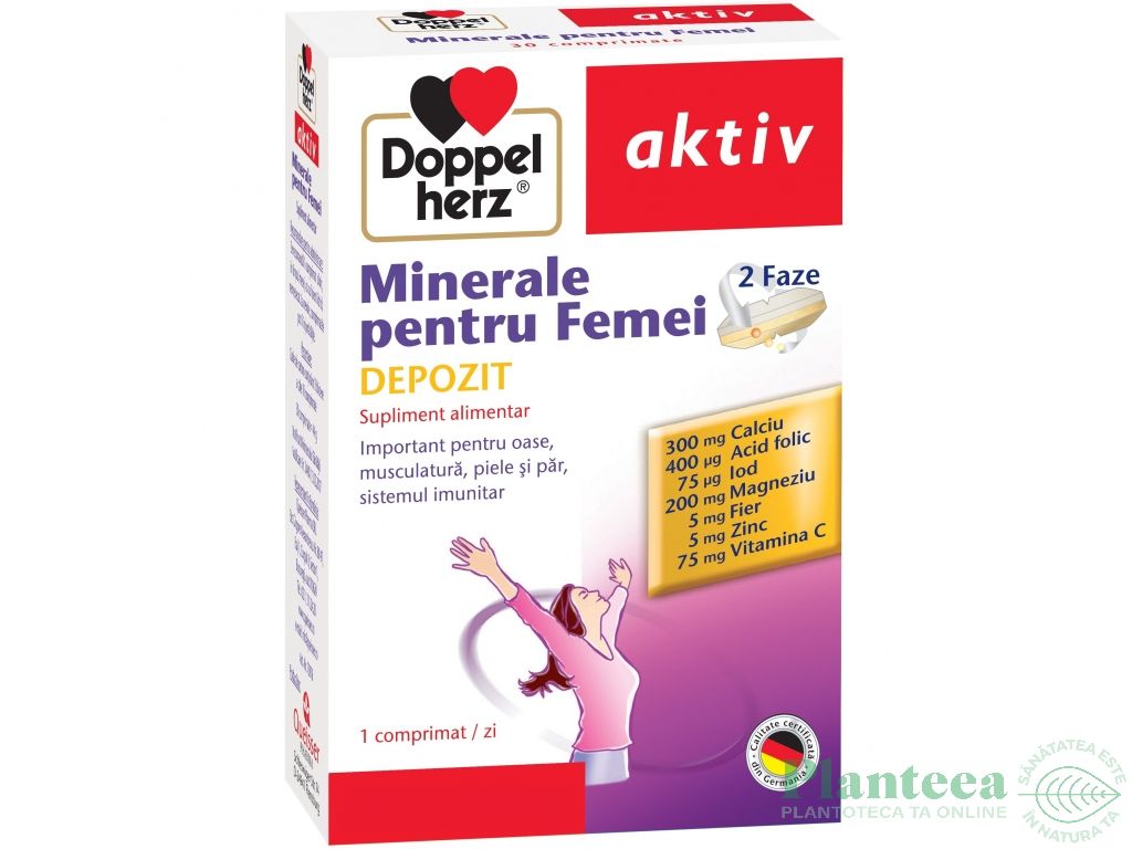 Minerale femei Depozit 2faze 30cp - DOPPEL HERZ