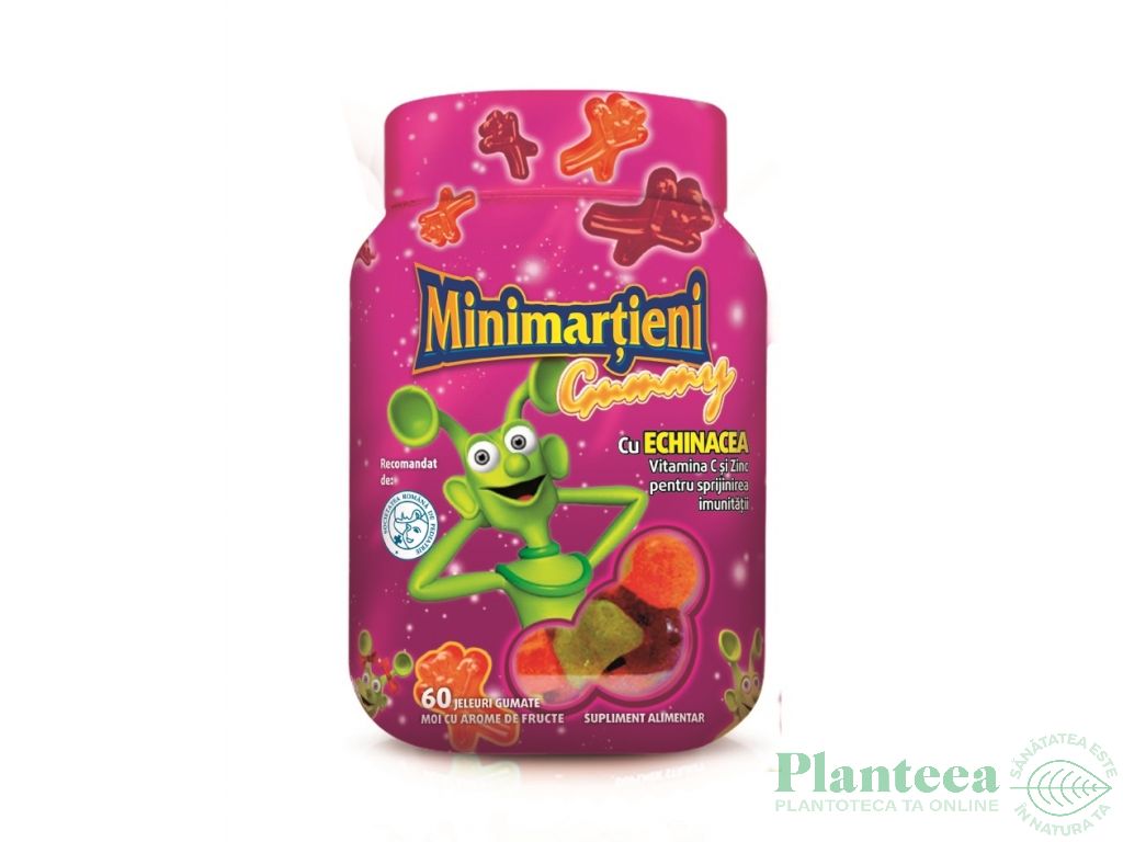 Minimartieni gummy imunactiv echinaceea 60jl - WALMARK
