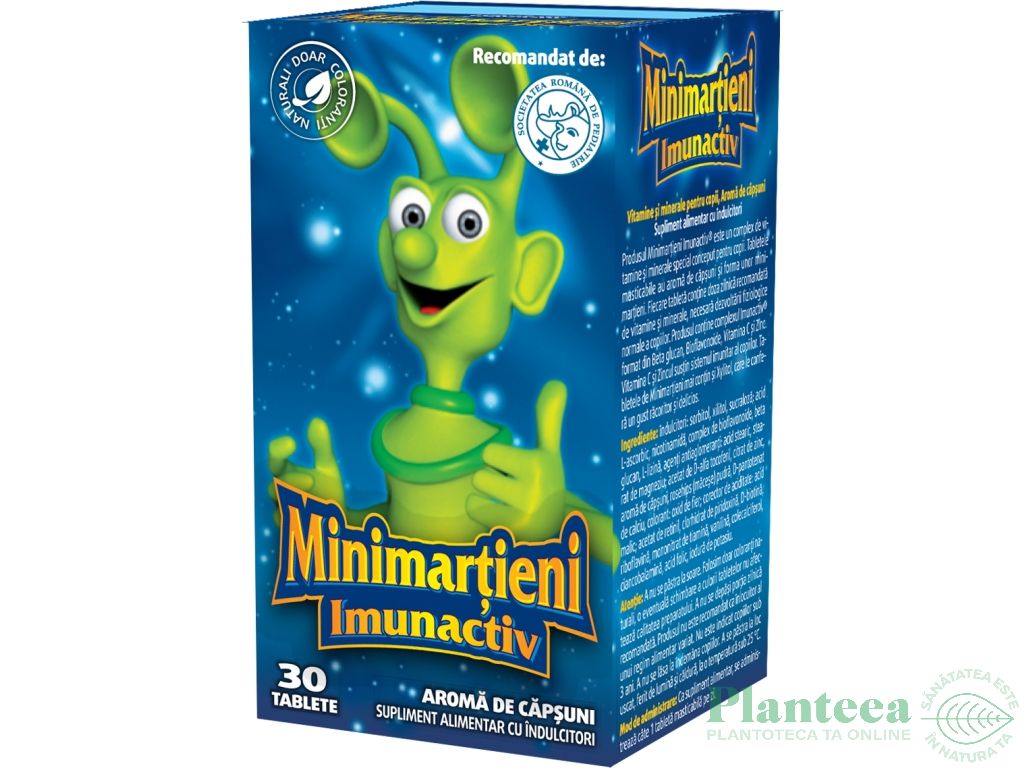 Minimartieni imunactiv capsuni 30cp - WALMARK