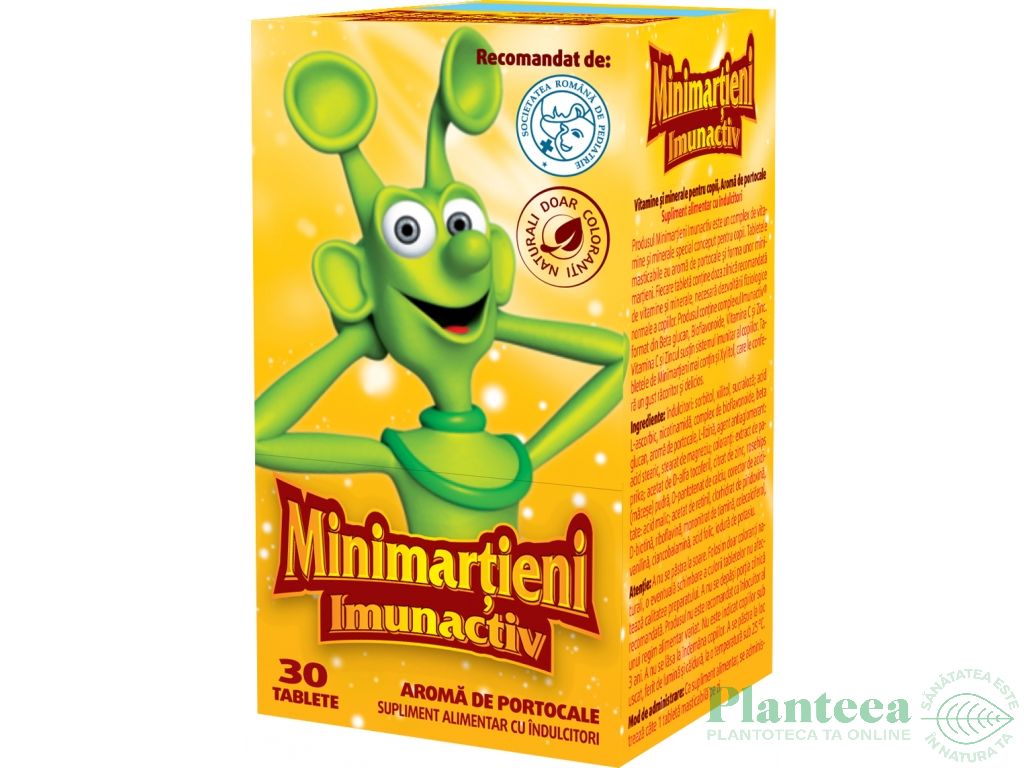 Minimartieni imunactiv portocale 30cp - WALMARK