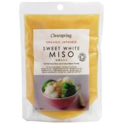 Pasta Miso dulce alb orez soia eco 250g - CLEARSPRING