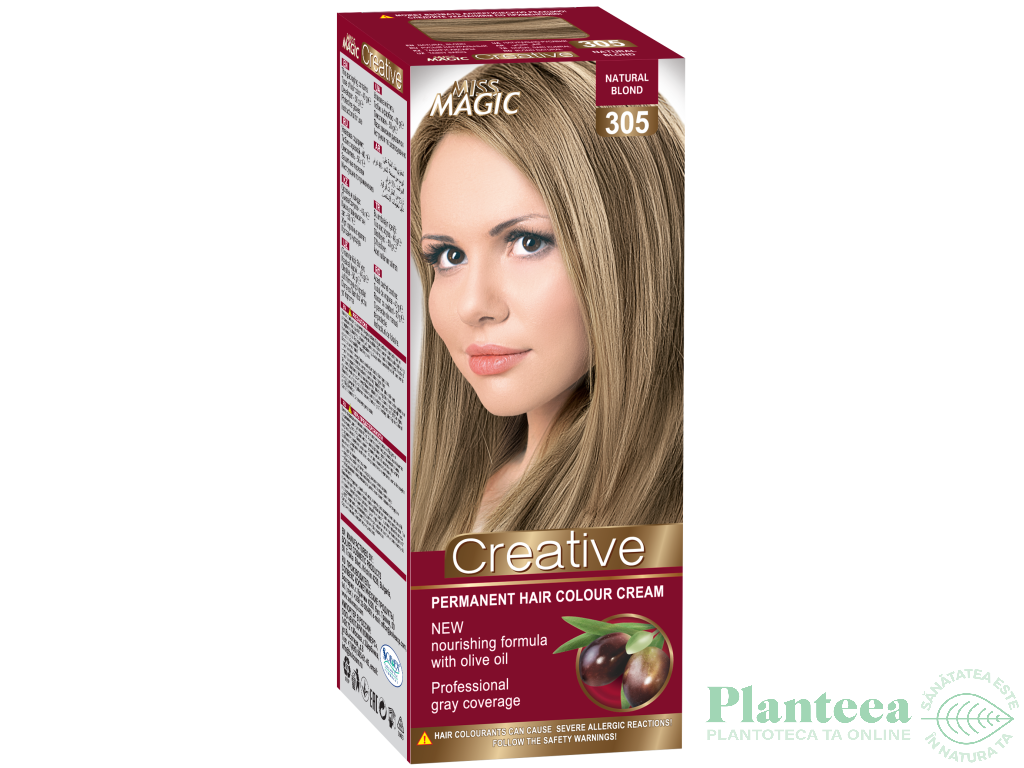 Vopsea par nr305 blond natural 90g - MISS MAGIC CREATIVE