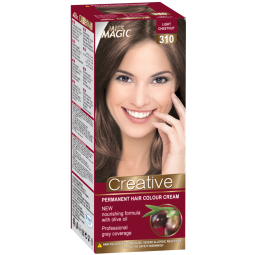 Vopsea par nr310 castaniu deschis 90g - MISS MAGIC CREATIVE