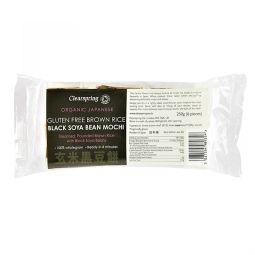 Mochi orez brun soia neagra fara gluten 6buc eco 250g - CLEARSPRING