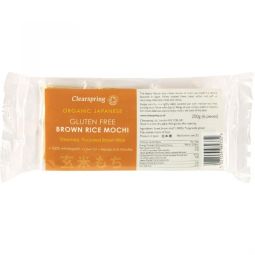 Mochi orez brun fara gluten 6buc eco 250g - CLEARSPRING