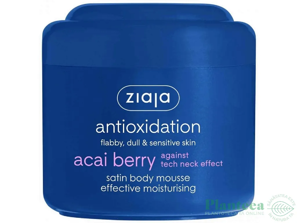 Mousse corp antioxidant hidratant satin acai berry 200ml - ZIAJA