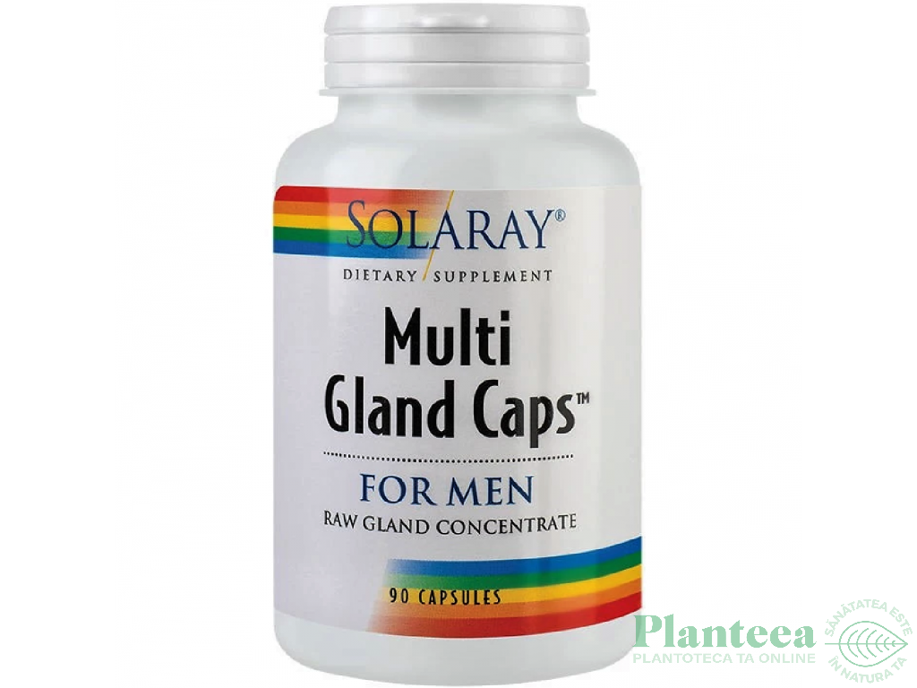 Multi Gland Caps for men 90cps - SOLARAY