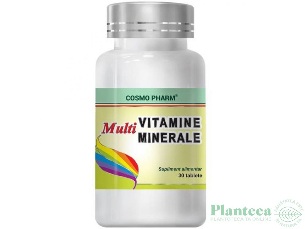 Multivitamine minerale 30cp - COSMO PHARM