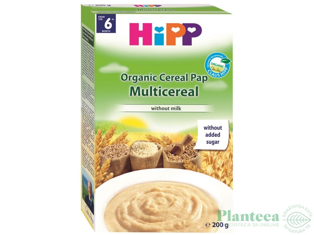 Pasat multicereale bebe +6luni 200g - HIPP ORGANIC