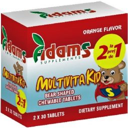 Pachet MultivitaKid 2x30cp - ADAMS