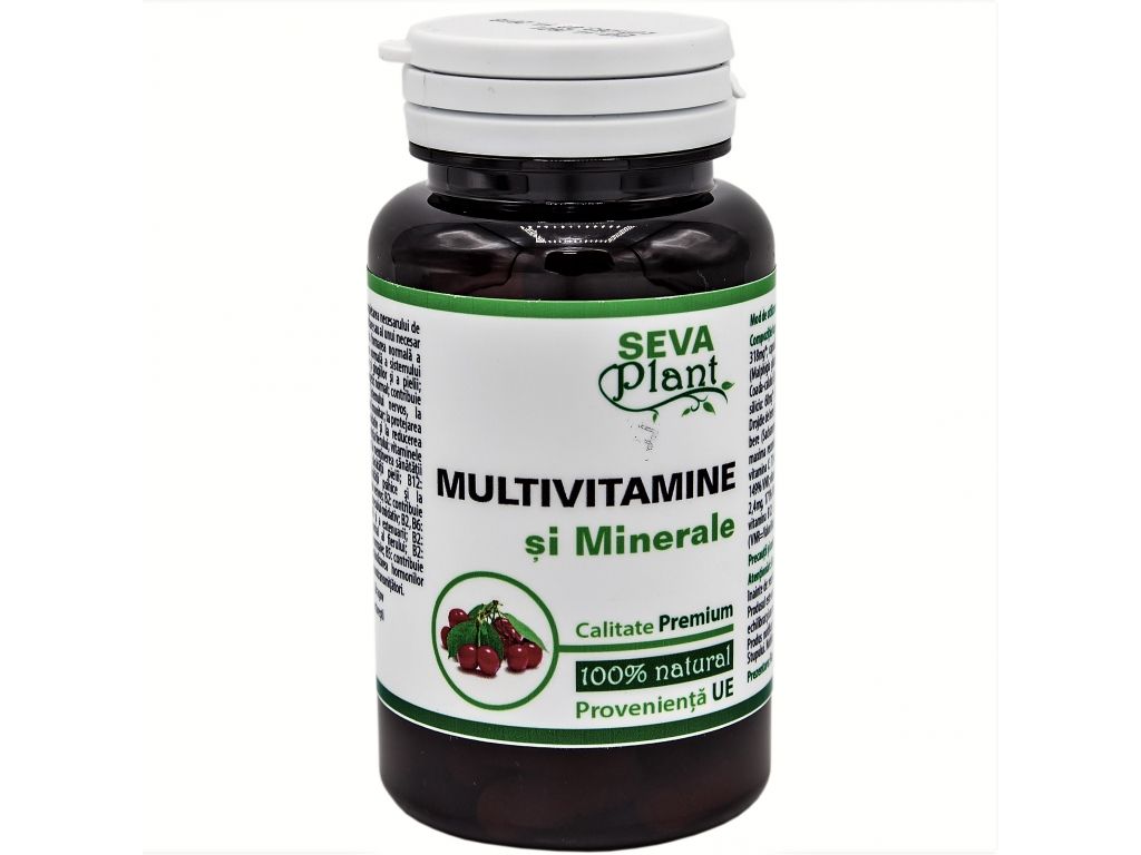 Multivitamine minerale 60cps - SEVA PLANT