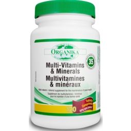 Multivitamine minerale nutrienti 120cp - ORGANIKA HEALTH