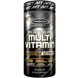 Platinum multivitamin Essential Series 90cp - MUSCLETECH