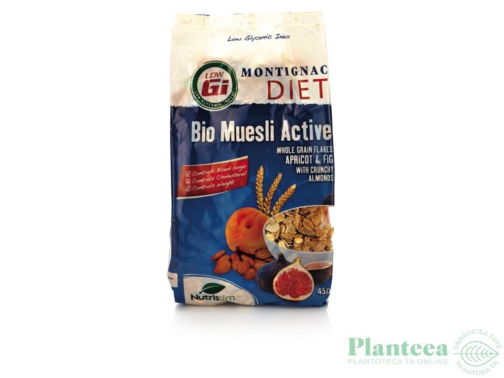 Musli active Montignac Diet eco 450g - NUTRISSLIM