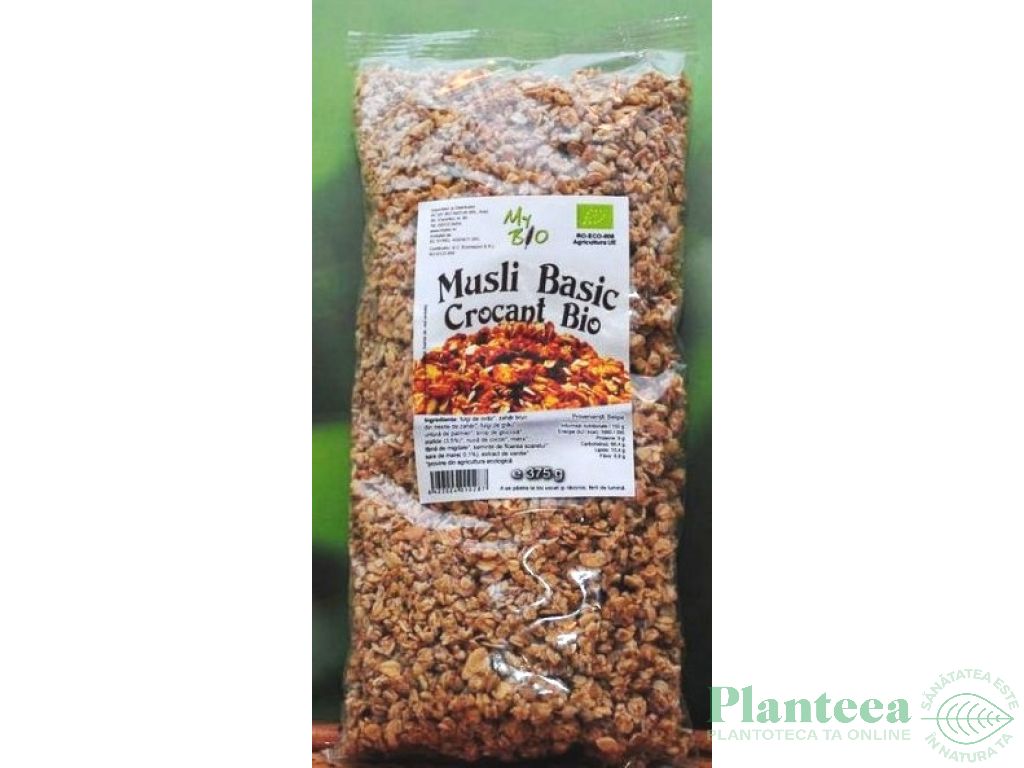 Musli crocant Basic eco 375g - MY BIO