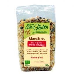 Musli ovaz orez 4fructe rosii eco 300g - MA VIE SANS GLUTEN