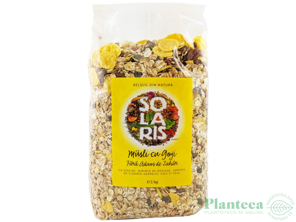 Musli goji fara zahar 1kg - SOLARIS