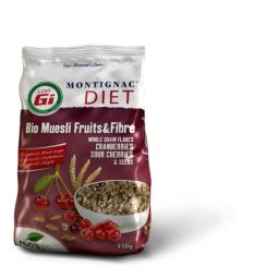 Musli fructe fibre Montignac Diet eco 450g - NUTRISSLIM