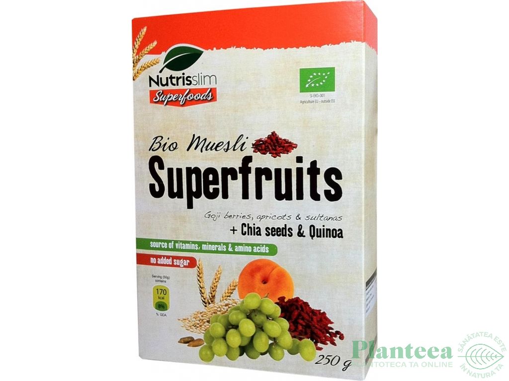 Musli superfructe 250g - NUTRISSLIM