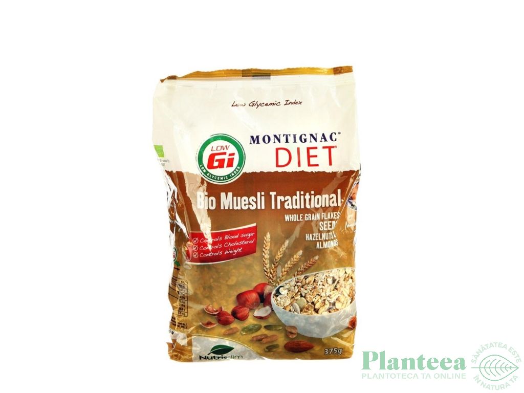 Musli traditional Montignac Diet eco 375g - NUTRISSLIM