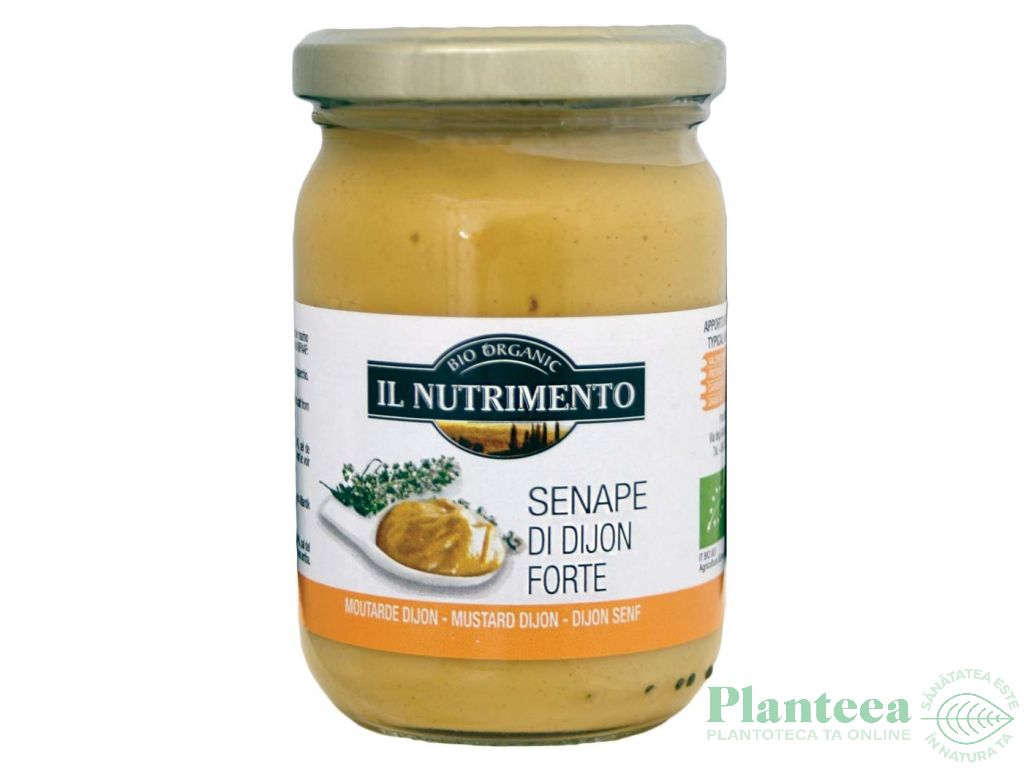 Mustar Dijon forte eco 200g - IL NUTRIMENTO