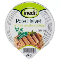 Pate vegetal Helvet verdeata 100g - INEDIT