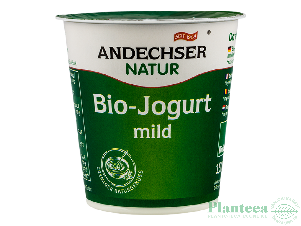 Iaurt natur 3,7%gr 150g - ANDECHSER