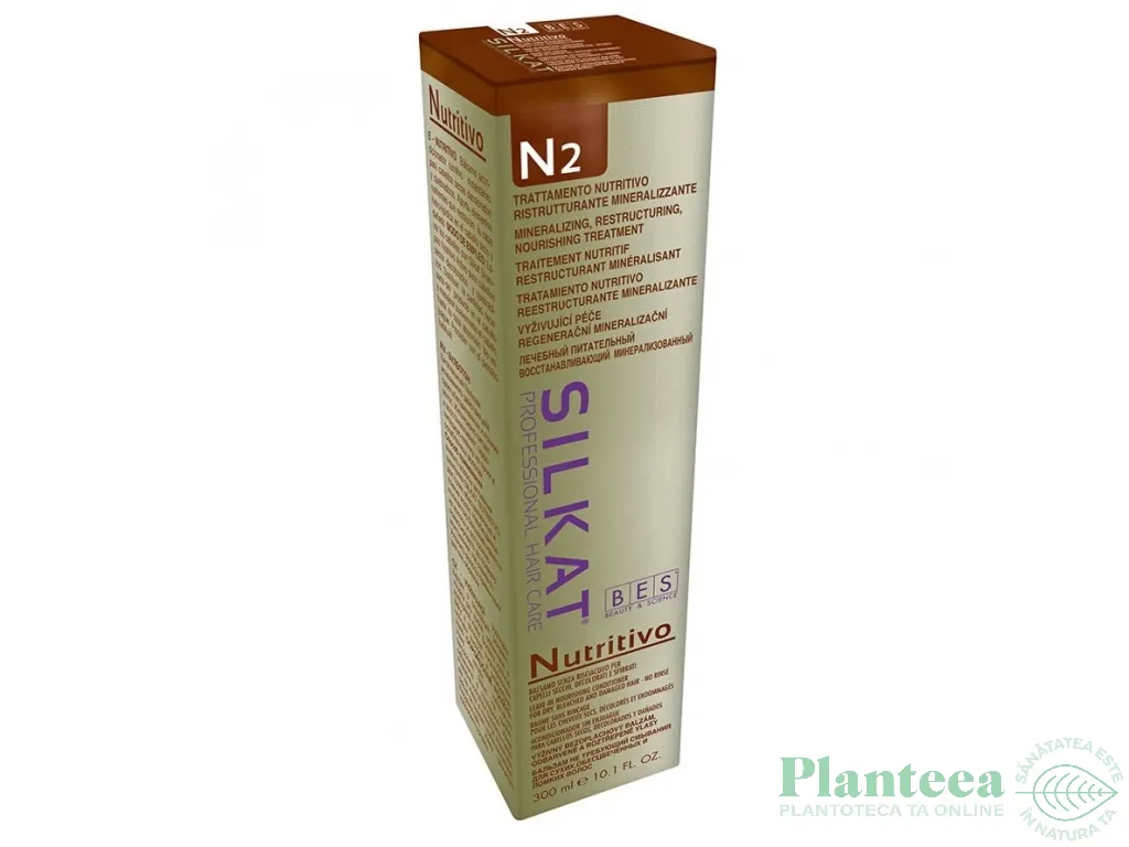 Balsam par nutritiv restructurant mineralizant N2 Silkat 300ml - BES