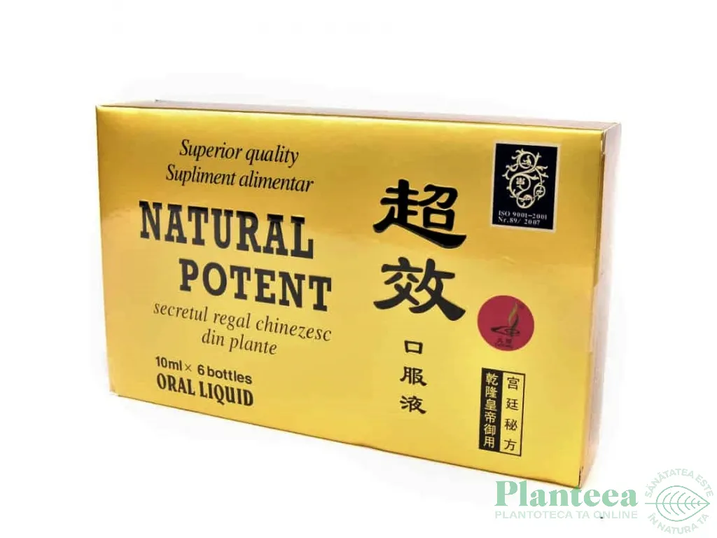 Natural potent fiole 6x10ml - NATURALIA DIET