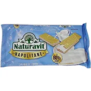 Napolitane crema lapte 75g - NATURAVIT
