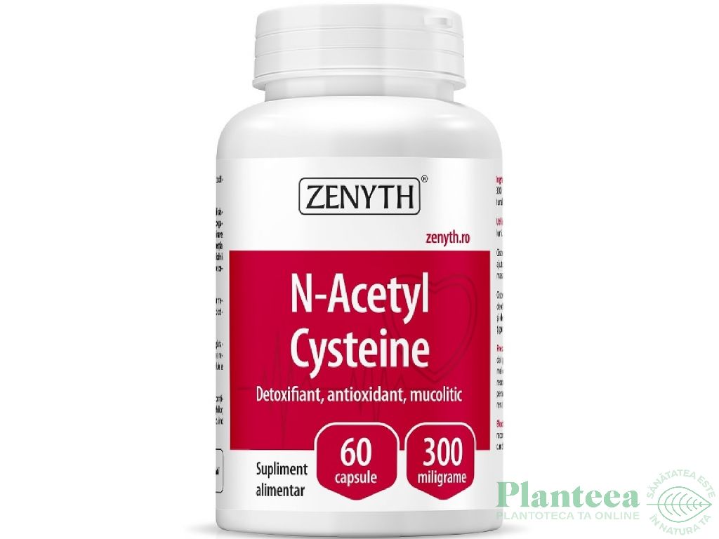 Nacetyl Lcysteine 300mg 60cps - ZENYTH