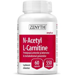 Nacetyl L carnitina 550mg 60cps - ZENYTH