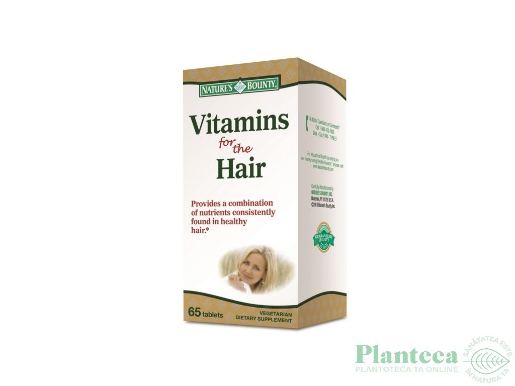 Vitamins hair 65cp - NATURES BOUNTY