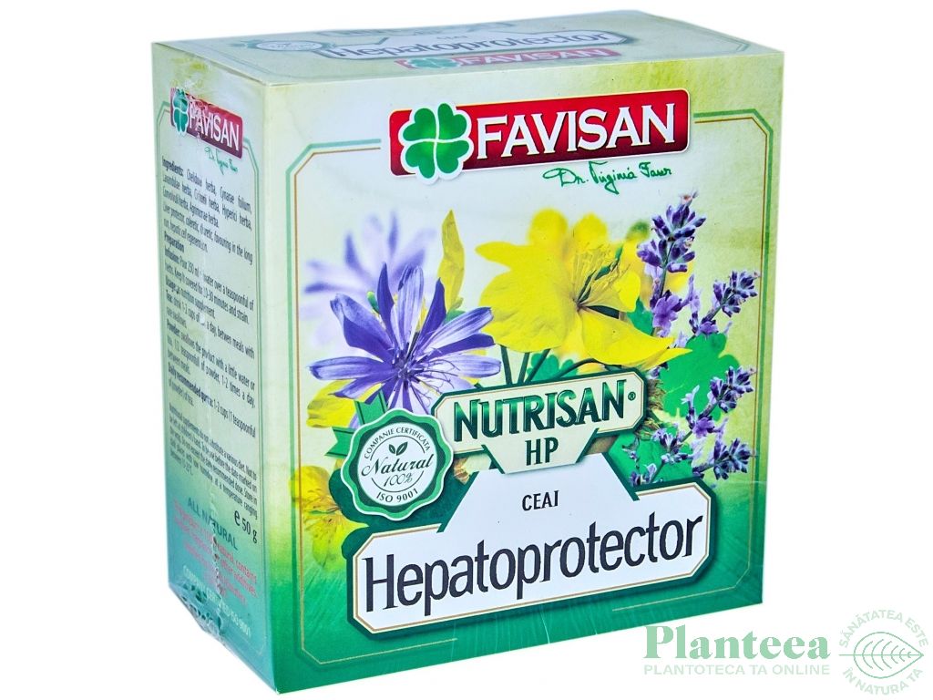 Ceai nutrisan HP hepatoprotector 50g - FAVISAN