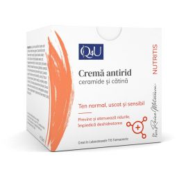 Crema antirid ceramide catina Q4U NutriTis 50ml - TIS