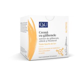 Crema galbenele ten sensibil Q4U NutriTis 50ml - TIS