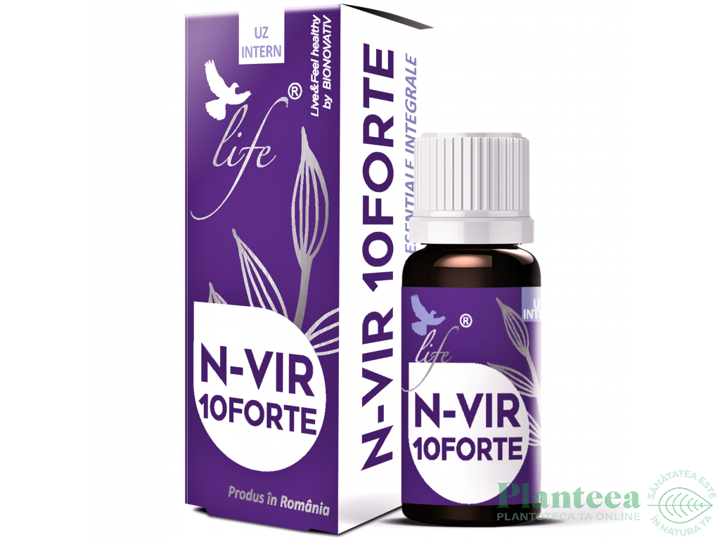 Uleiuri esentiale integrale N~VIR10 forte 10ml - LIFE