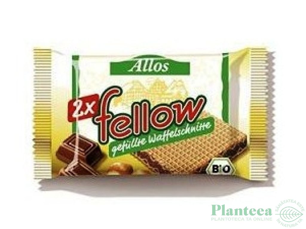 Napolitane crema ciocolata alune Fellow 40g - ALLOS