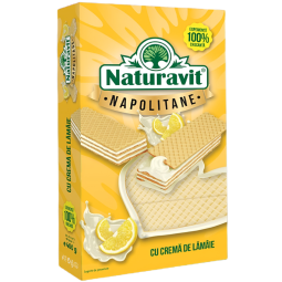 Napolitane crema lamaie 400g - NATURAVIT