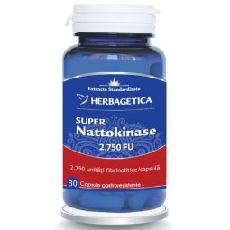 Super Nattokinase 2750fu 30cps - HERBAGETICA