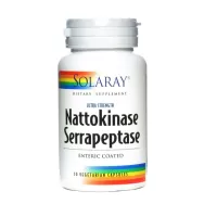 Nattokinase serrapeptase 30cps - SOLARAY