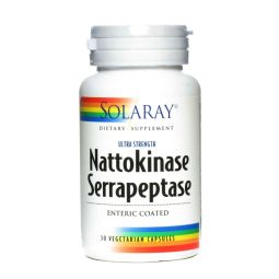 Nattokinase serrapeptase 30cps - SOLARAY